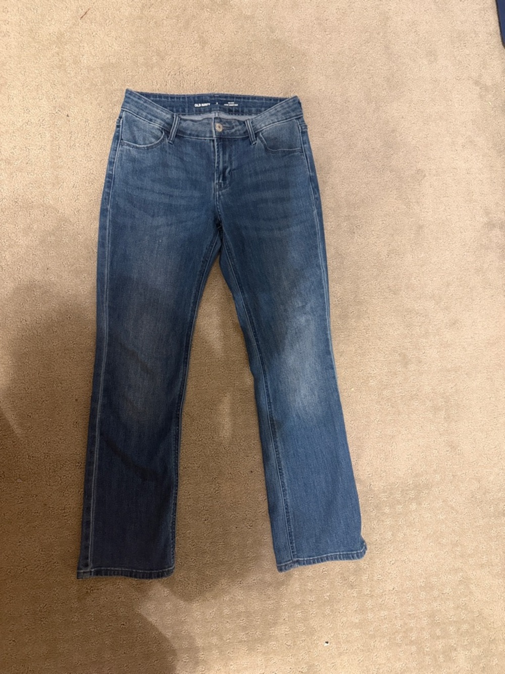 Old Navy Women's Boot Cut Jeans - Blue Denim